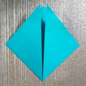 緑の折り紙