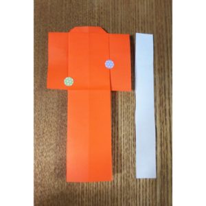 折り紙 紙衣 かみぎぬ 浴衣 ゆかた カンタン 小学校低学年でも作れる 七夕かざり 夏のおりがみ あんこの生活記録