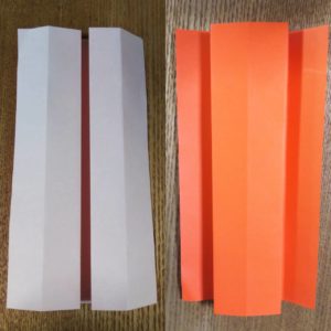 折り紙 紙衣 かみぎぬ 浴衣 ゆかた カンタン 小学校低学年でも作れる 七夕かざり 夏のおりがみ あんこの生活記録