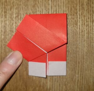 折り紙１枚で簡単に小学校低学年でも作れる 手ぶくろ ミトン カンタン可愛いおりがみ 冬のかざり あんこの生活記録